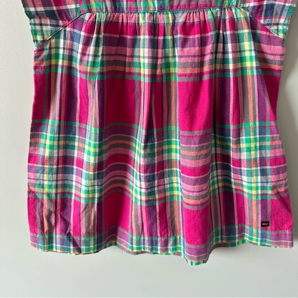 TEA COLLECTION Lucknow Plaid Tunic Dress - Orchid Girls 4 - Picture 7 of 9